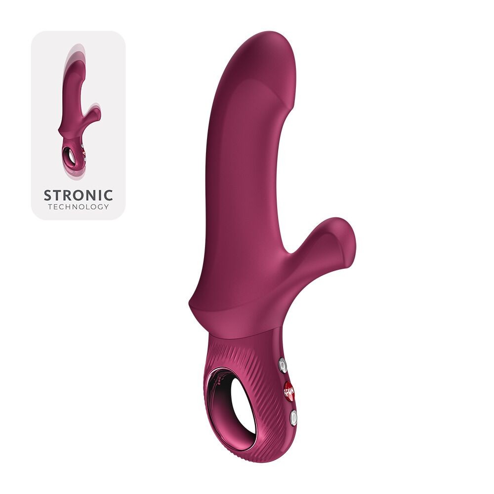 Пульсатор Fun Factory Bi Stronic Curve Wine Red - зображення 1
