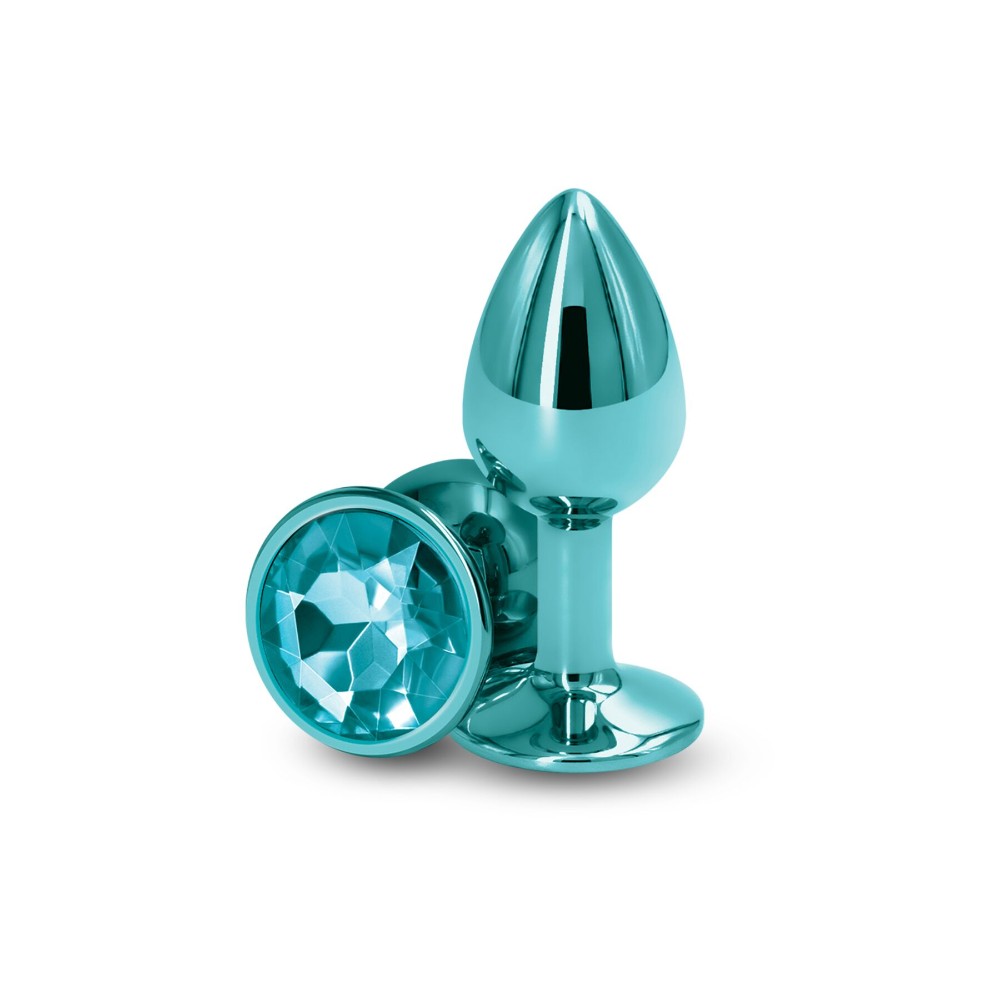 Анальна пробка NS Novelties Rear Assets - Small - Teal - зображення 1