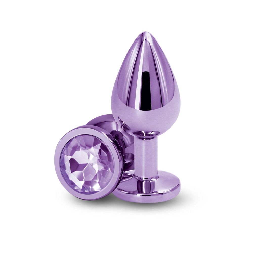 Анальна пробка NS Novelties Rear Assets - Medium - Purple - зображення 1