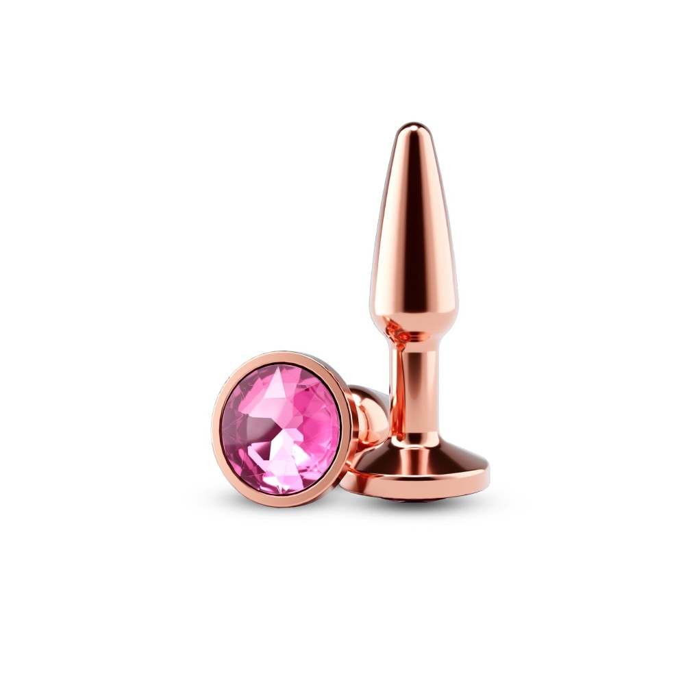 Анальна пробка NS Novelties Rear Assets - Tapered - Small - Rose Gold - Pink - зображення 1