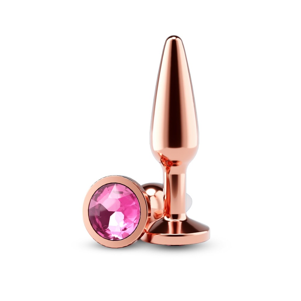 Анальна пробка NS Novelties Rear Assets - Tapered - Medium - Rose Gold - Pink - зображення 1