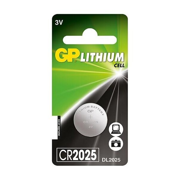 Батарейка GP Lithium CR2025 - зображення 1