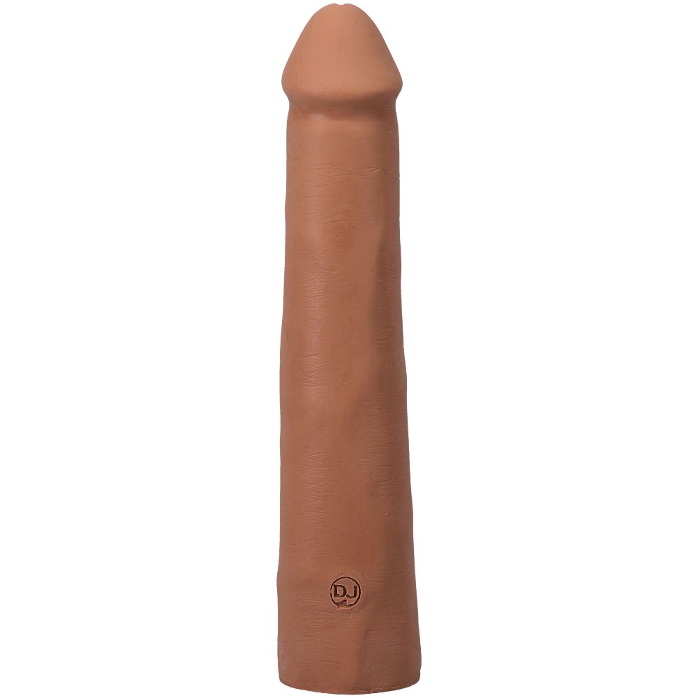 Фалоімітатор Doc Johnson The Realistic Cock ULTRASKYN - 9 Inch Caramel - зображення 1