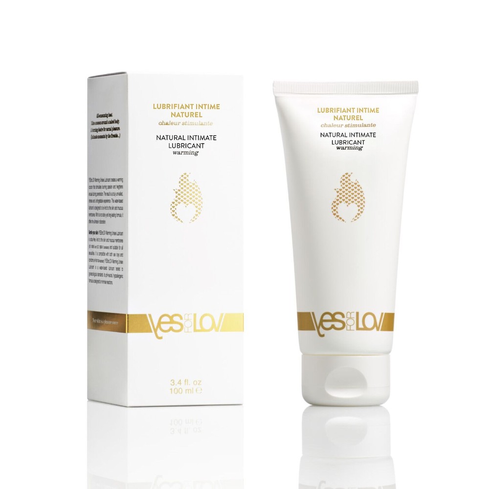 Розігрівальна змазка на водній основі YESforLOV UNISEX LUBRICANT 100 мл, на 99 % натуральна - зображення 1