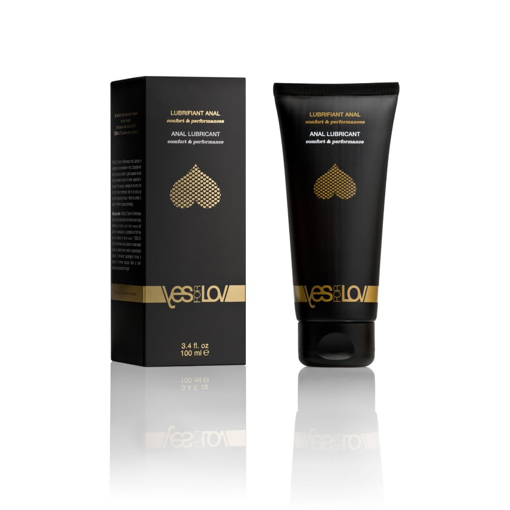 Анальна змазка на водній основі YESforLOV ANAL LUBRICANT 100 мл, натуральний склад, дуже ковзна - зображення 1