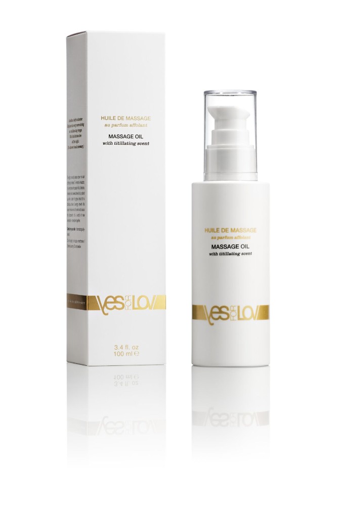 Масажна олія YESforLOV MASSAGE OIL with titillating scent 100 мл, пряний аромат - зображення 1