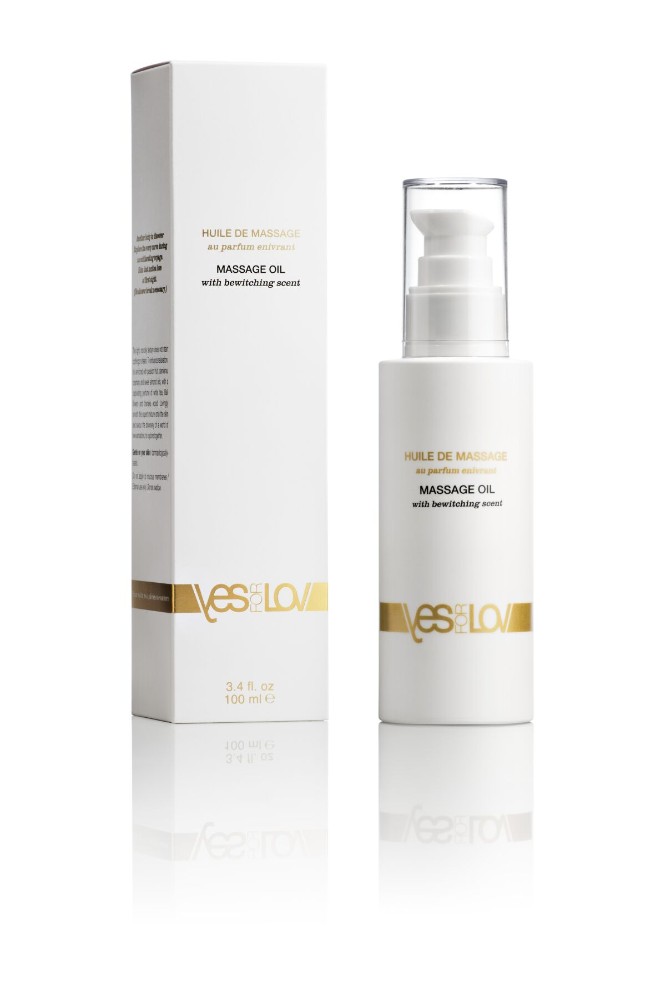 Масажна олія YESforLOV MASSAGE OIL with bewitching scent 100 мл, квітковий аромат - зображення 1