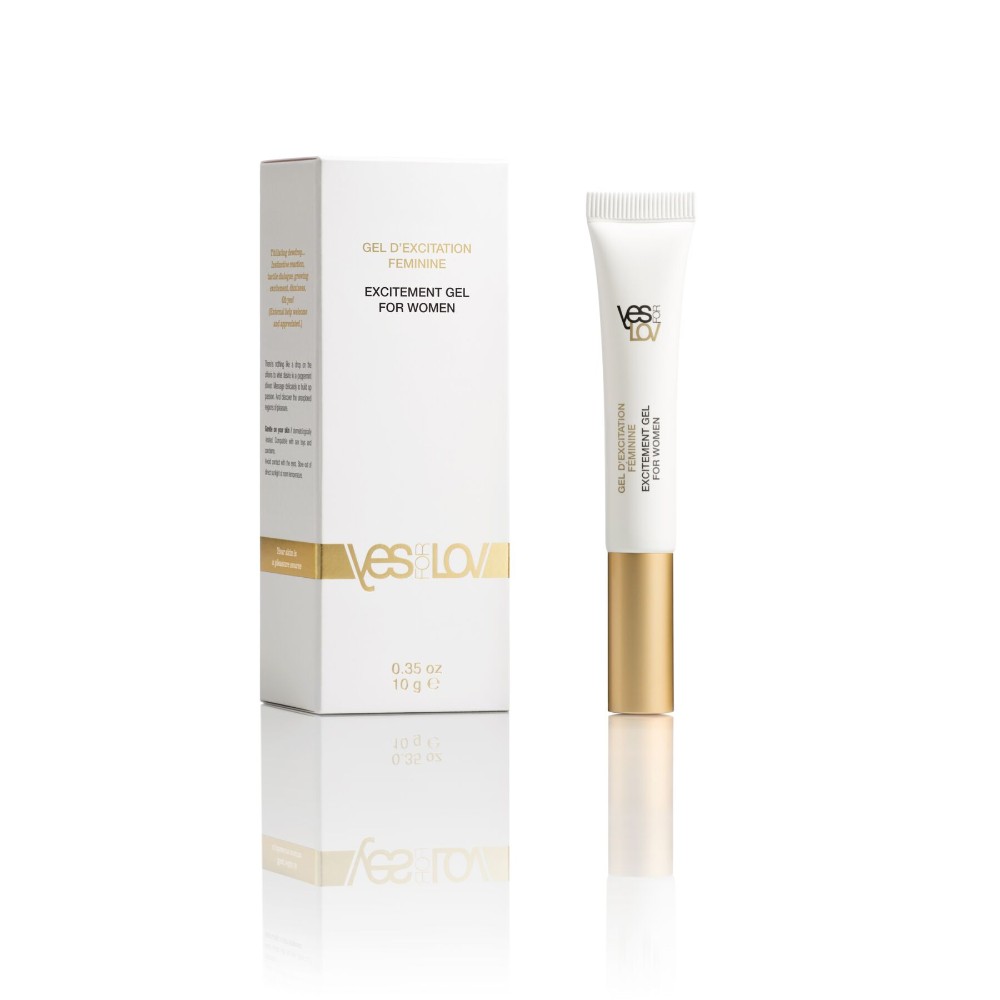Збуджувальний гель для клітора YESforLOV CLITORAL STIMULATING GEL 10 г, натуральний склад, м’ятний - зображення 1
