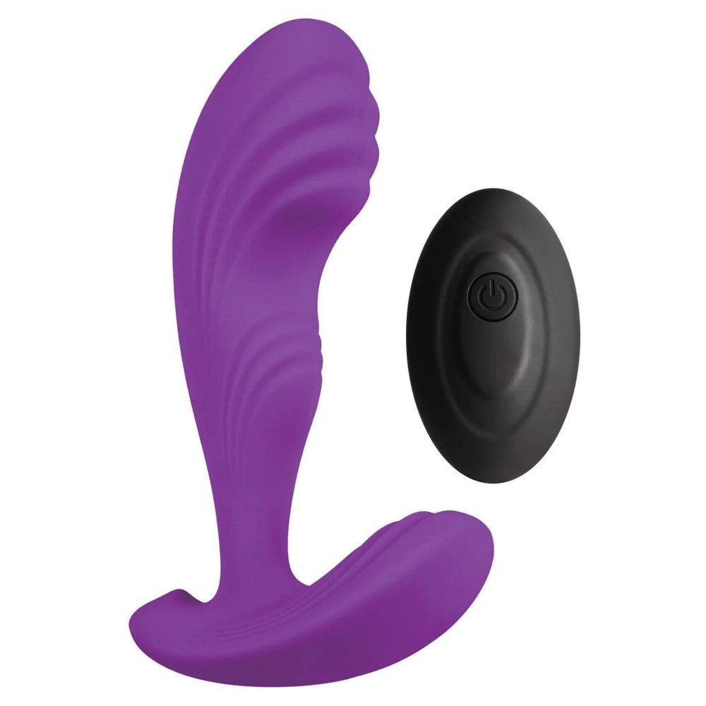 Вібромасажер простати S Pleasures Premium Cozy, Purple, з рельєфною головкою, 10 режимів - зображення 1