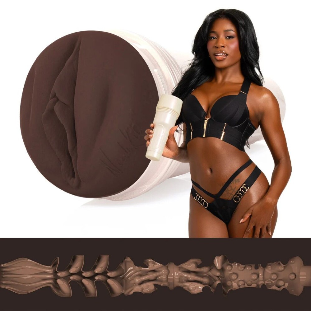 Мастурбатор Fleshlight Girls: Nicole Kitt Purrrrrfection, зі зліпка вагіни, дуже ніжний - зображення 1