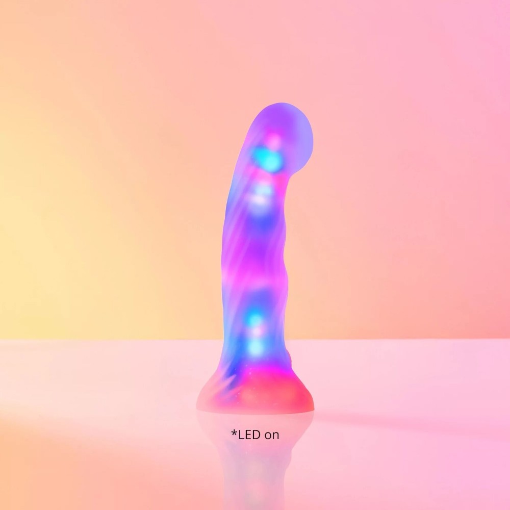 Дилдо, що світиться Love To Love - SUGAR BOMB, 39 режимів підсвічування, гнеться, перезаряджуваний - зображення 1