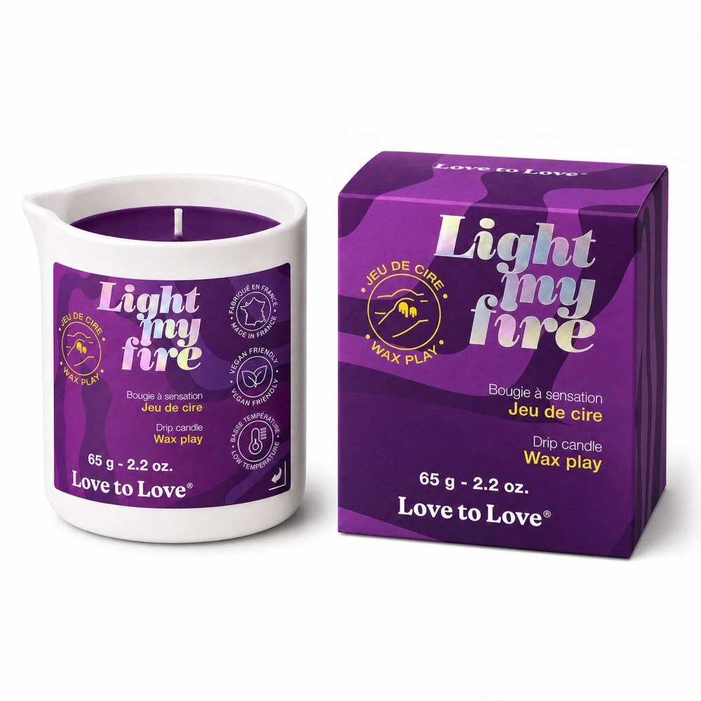 БДСМ-свічка низькотемпературна Love To Love LIGHT MY FIRE - WAX PLAY 65 г - зображення 1