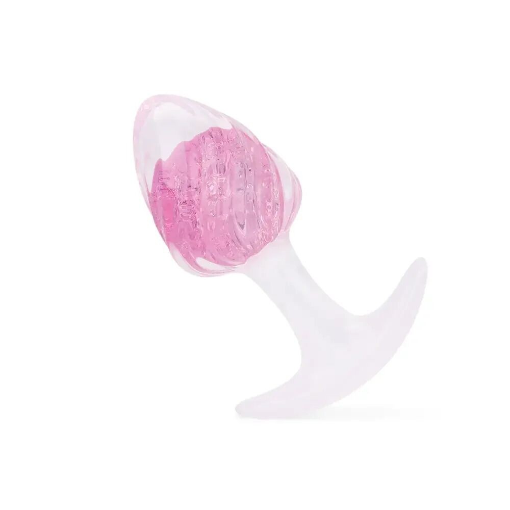 Анальна пробка Liebe Seele Icecream-shaped Crystal Anal Plug - Pink Small - зображення 1