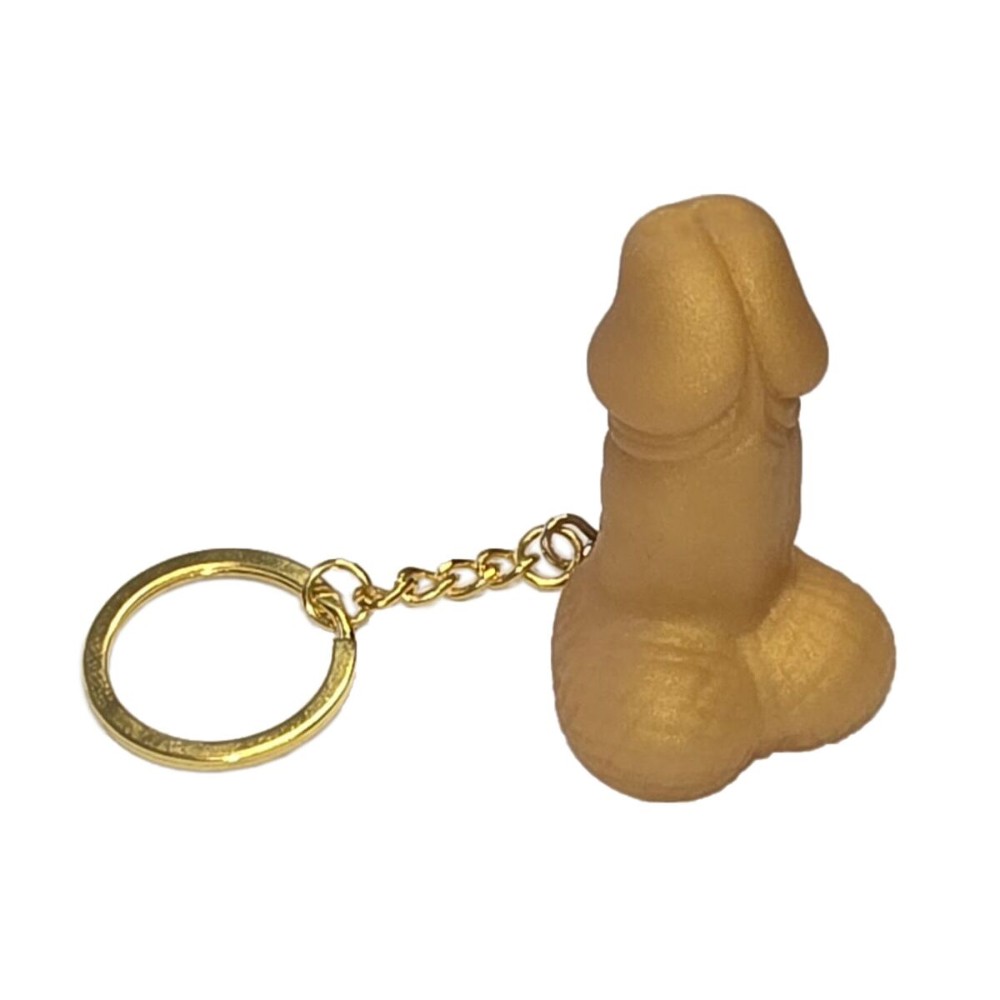 Брелок-пеніс Diverty Sex Gold - зображення 1