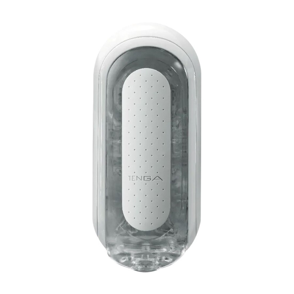 Мастурбатор Tenga Flip Zero White, змінна інтенсивність стимуляції, розкладний - зображення 1