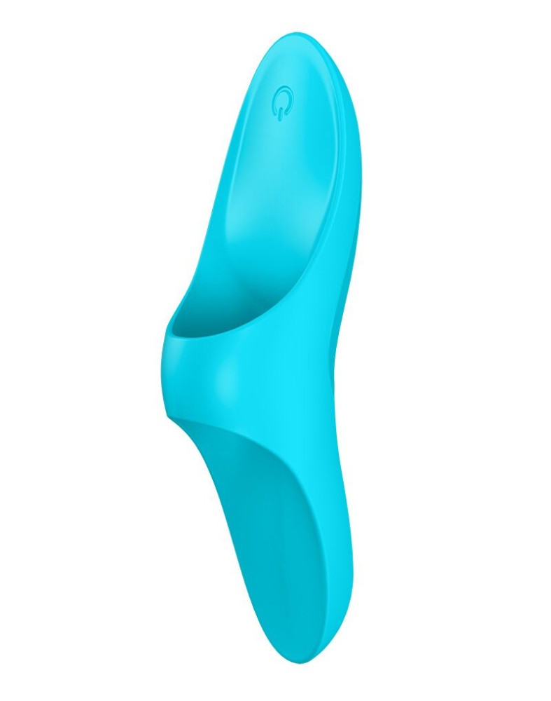 Вібратор на палець Satisfyer Teaser Light Blue - зображення 1