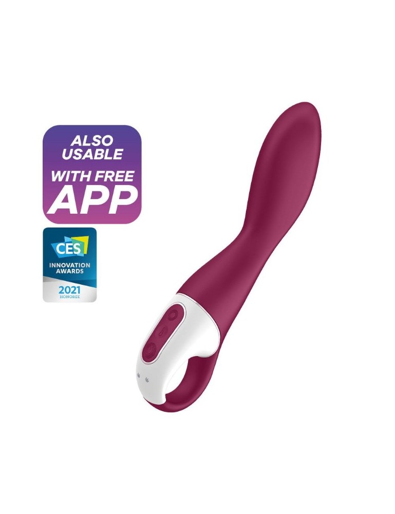 Смарт-вібратор точки G Satisfyer Heated Thrill з функцією підігріву - зображення 1