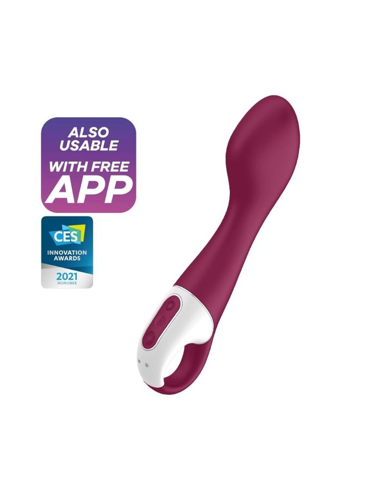 Смарт вібратор точки G Satisfyer Hot Spot з функцією підігріву - зображення 1