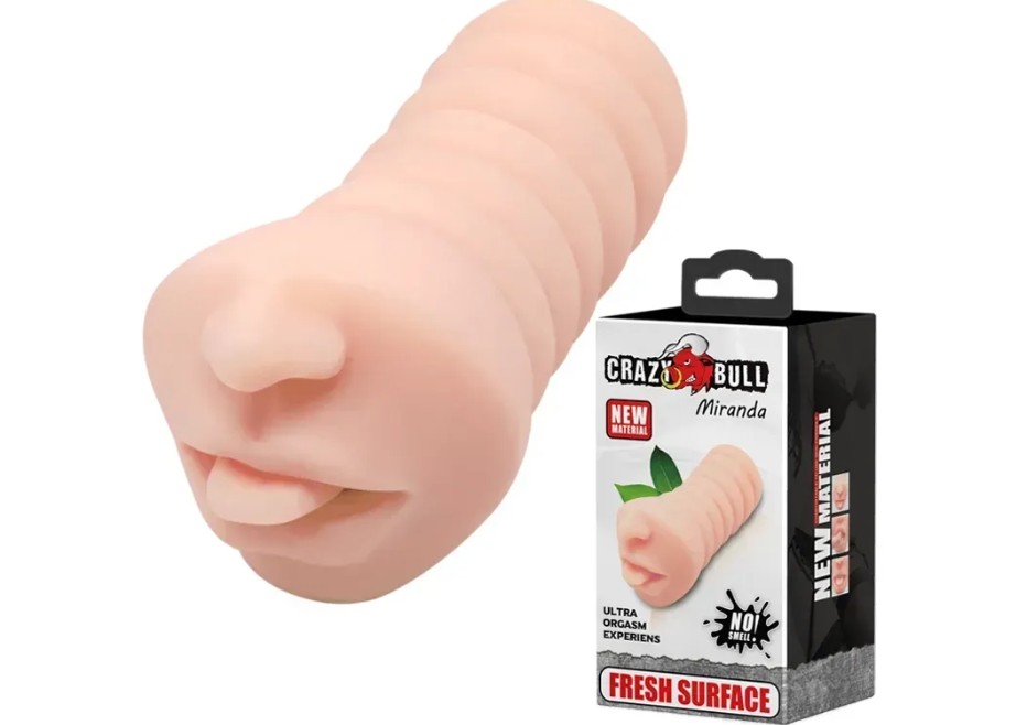 Мастурбатор ротик CRAZY BULL - Miranda, BM-009216U - зображення 1