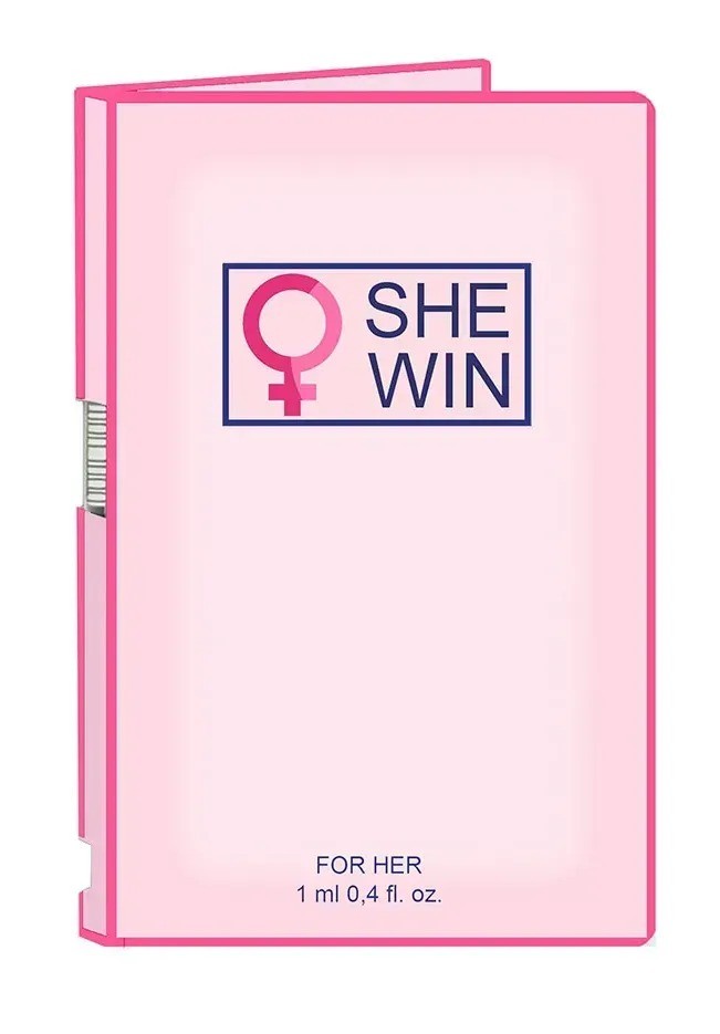 Духи с феромонами женские SHE WIN, 1 мл - зображення 1