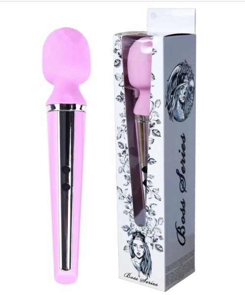 Вибромассажер Boss Series - Massager Genius USB Pink 10 Function - зображення 1