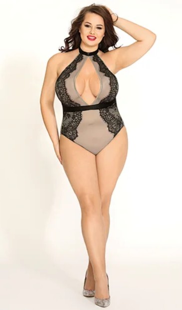 Кружевное сексуальное боди XL/XXL - зображення 1