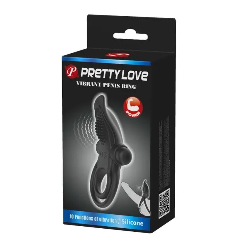 Кільце ерекційне серії Pretty Love "Vibrant penis ring" - зображення 1