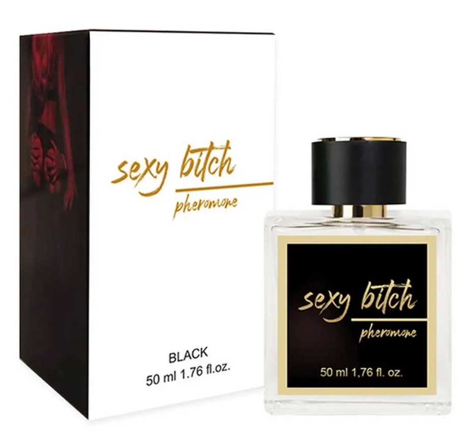Парфюмерная вода с феромонами унисекс SEXY BITCH BLACK Pheromone, 50 ml - зображення 1
