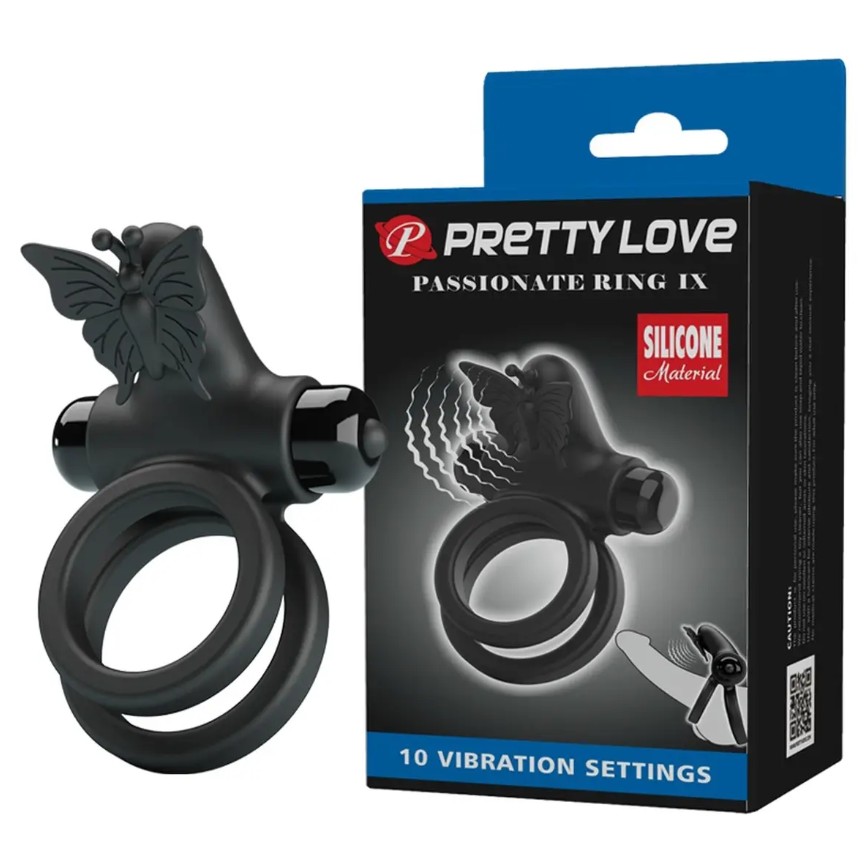 Кольцо эрекционное серии Pretty Love - Passionate Ring IX - зображення 1