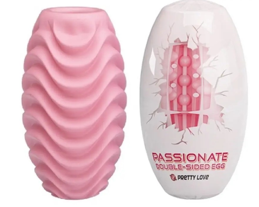 Мастурбатор яйцо Pretty Love - Passionate Double-Sided EGG - зображення 1