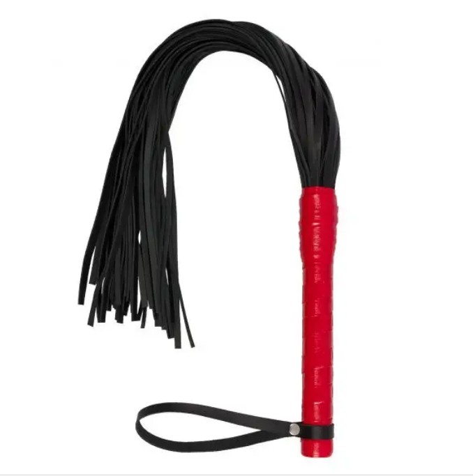 Флогер Premium Leather Flogger, Red - зображення 1