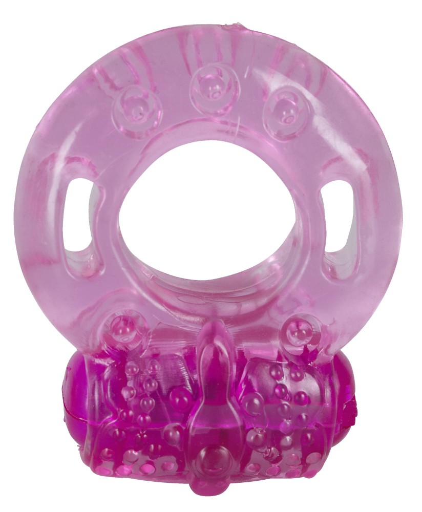 Эрекционное кольцо с вибрацией Vibro-Cock Ring "One Time" - зображення 1