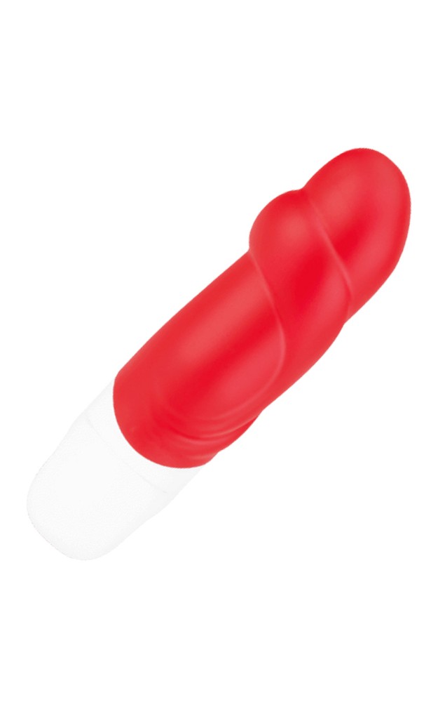 Мини вибратор привлекательным дизайном AMOR VIBRATOR SOHAN Red (Приложение НЕ Функционирует!) - зображення 1
