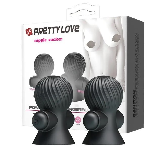 Вибростимуляторы для сосков PRETTY LOVE - Nipple Sucker - зображення 1