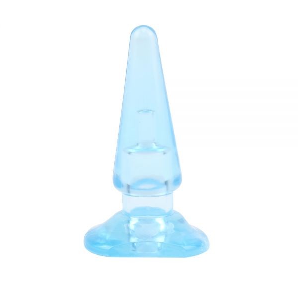 Анальная пробка SASSY Anal Plug, Blue - зображення 1