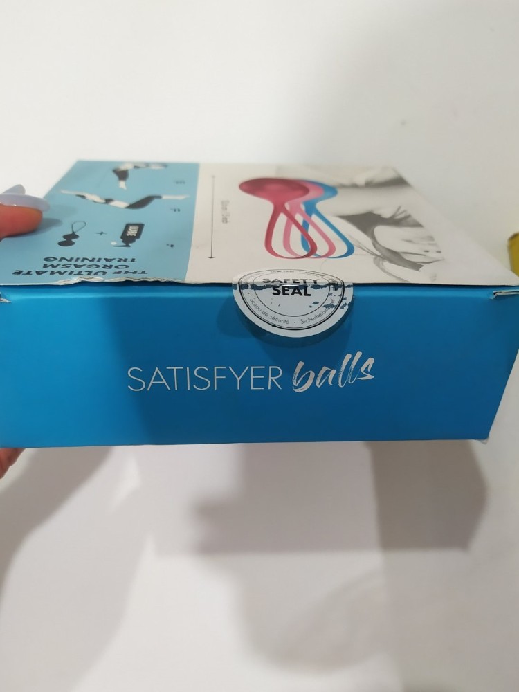 (СОРВАНА ПЛОМБА) Набор вагинальных шариков Satisfyer Strengthening Balls 3 pieces Training Set (3шт) - зображення 1