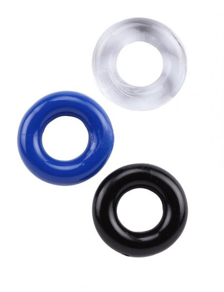 Набор колец Donut Rings-Assorted 3 Pack - зображення 1