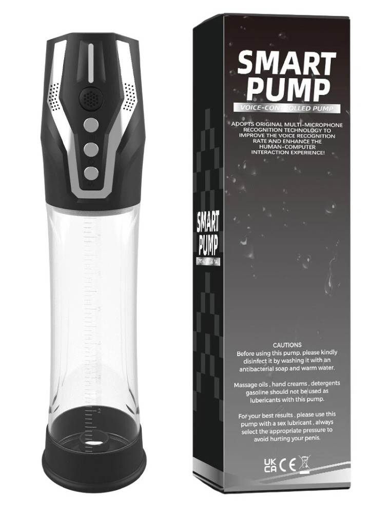 Вакуумная помпа для пениса CANWIN Passion Smart P480AU, автоматическая, голосовое управление - зображення 1