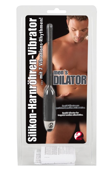 Стимулятор уретральный с вибрацией Harnröhren-Vibrator, 7 режимов вибрации - зображення 1