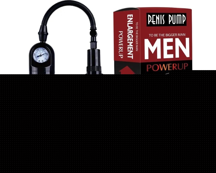 Вакуумная помпа с манометром CANWIN Penis Pump Men Powerup - P928 - зображення 1