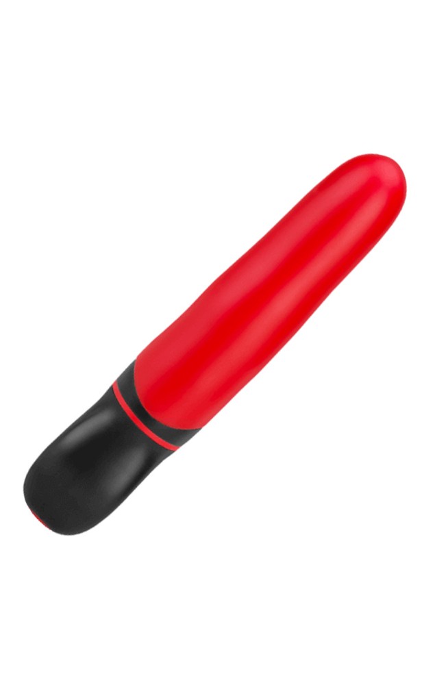 Стильный компактный вибратор AMOR BIG VIBRATOR REAL BIG Red (Приложение НЕ Функционирует!) - зображення 1
