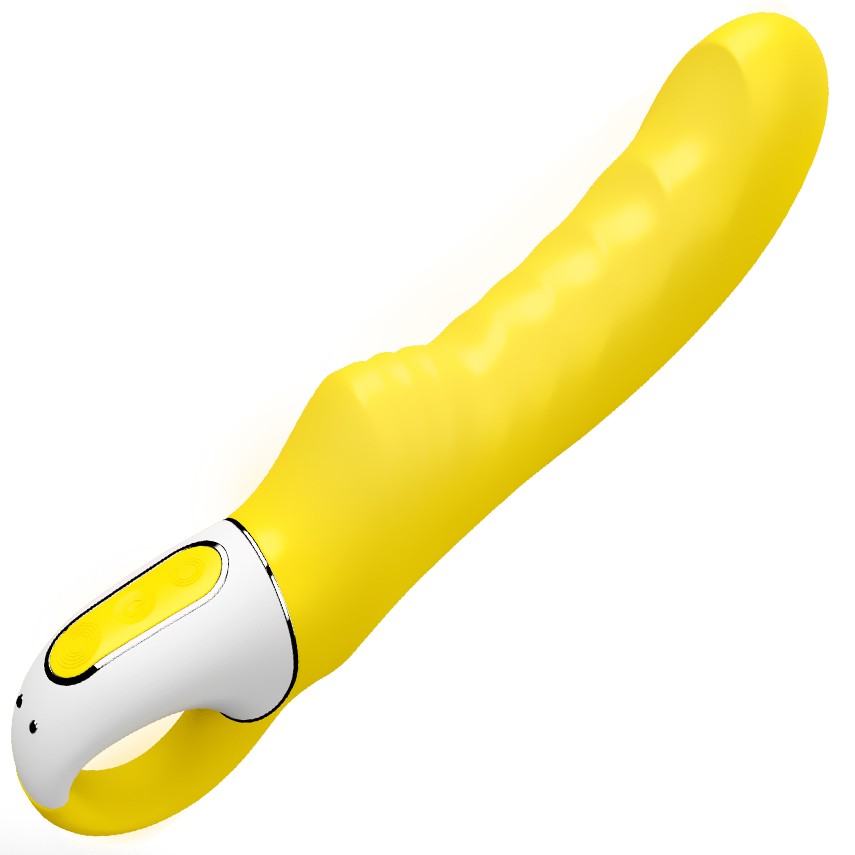 Вибратор Satisfyer Vibes Yummy Sunshine 12 режимов вибрации желтый - зображення 1