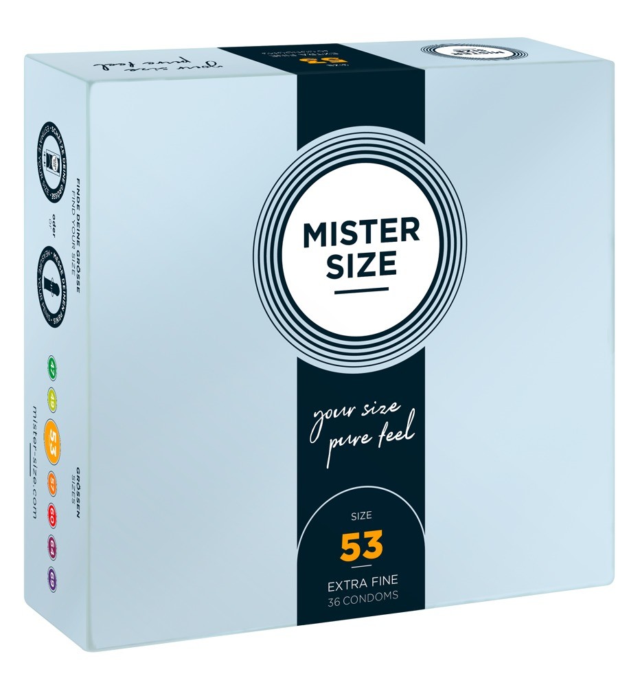Презервативы Mister Size 53 mm (по 1 шт) - зображення 1