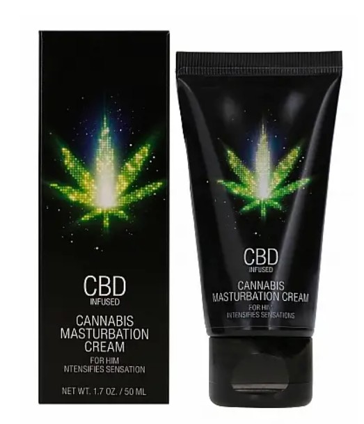 Стимулирующий крем для мужчин Shots - CBD Cannabis Masturbation Cream For Him, 50 ml - зображення 1