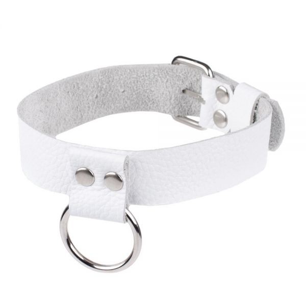 Ошейник Ring of Humiliti, White - зображення 1