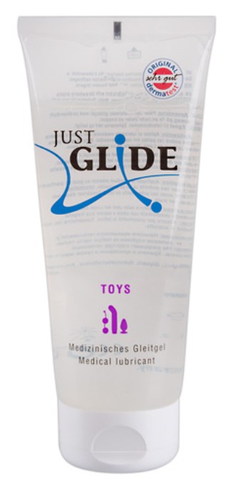 Лубрикант на водной основе для секс-игрушек JUST GLIDE Toy 200 мл - зображення 1