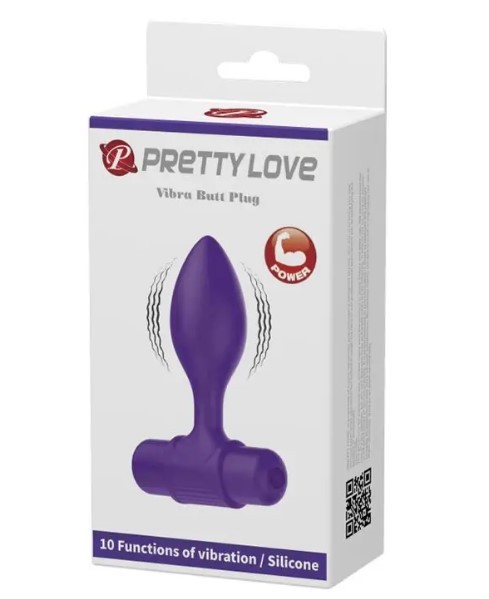 Силиконовая вибропробка Pretty Love « Vibro but plag » - зображення 1