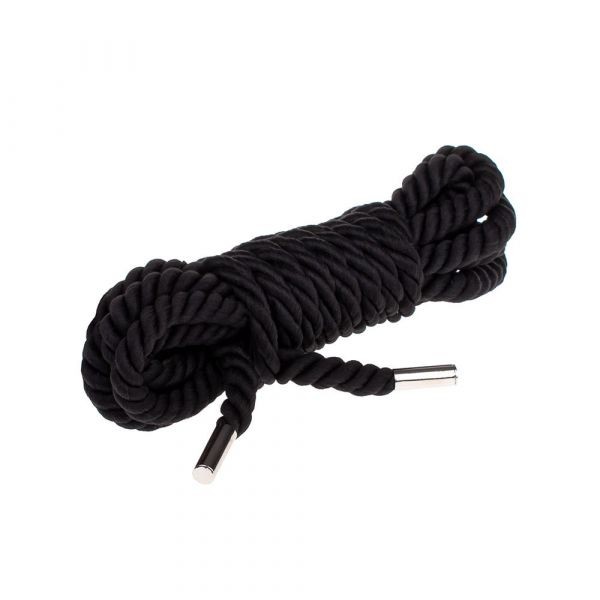 Веревка для бондажа Premium Silky 3M, Black - зображення 1