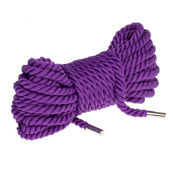 Веревка для бондажа Premium Silky 10M, Purple - зображення 1