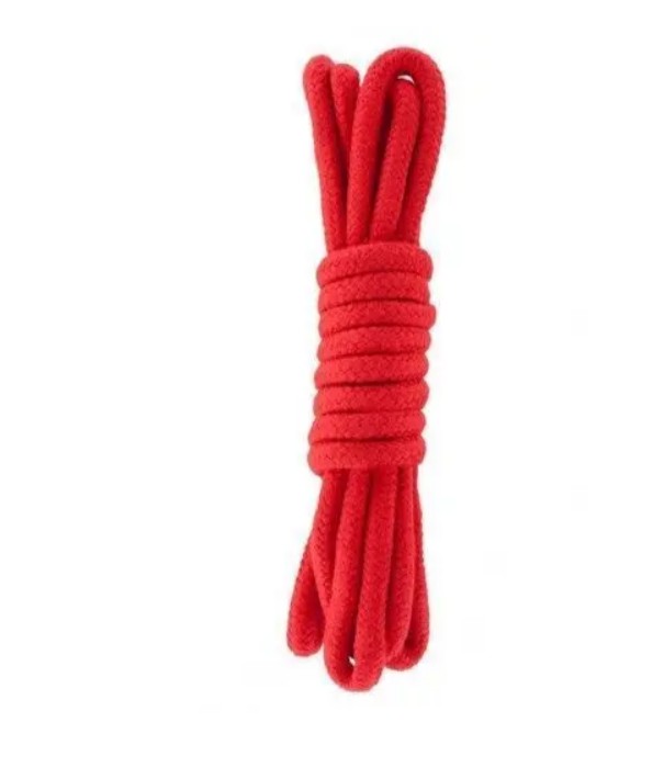 Веревка для бондажа BONDAGE ROPE 3M, Red - зображення 1